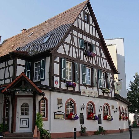 Hotel Schützenhof mit Loungegarten Bürstadt Exterior foto